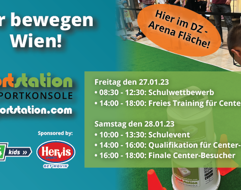 sportstation2 Turnier im Westfield Donau Zentrum in Wien