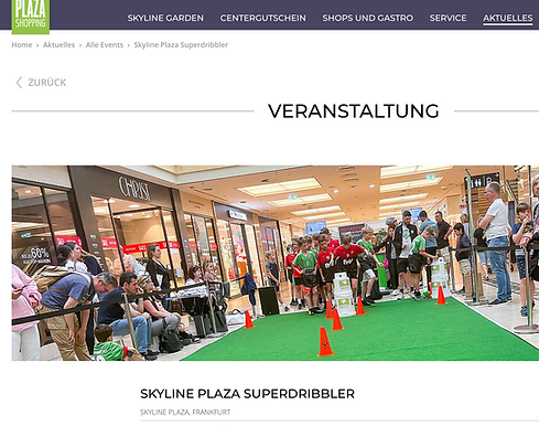 Sky Line Plaza Dribble und Schätz Meisterschaft