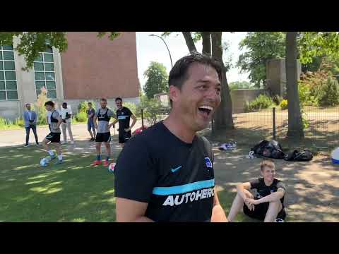 Vorschaubild zum Training der Hertha BSC U23 mit Ante Čović