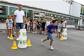 So funktioniert digitaler Sportunterricht an der Neuen Schule
